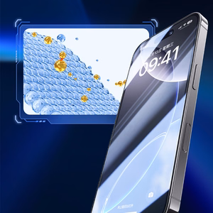 Benks Rūdītais stikls Joy Touch Matte Glass (M067) Iphone 17/16 Pro melns