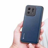 Dux Ducis Fino viedtālruņa apvalks Xiaomi 13 ar silikona rāmi zils