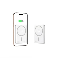 Tech-Protect PB33 LifeMag MagSafe 5000mAh Portatīvais lādētājs (m) - sudraba