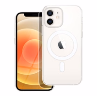 CLEAR MAG COVER magnētiskais viedtālruņa apvalks, saderīgs ar MagSafe, paredzēts IPHONE 12 Mini, caurspīdīgs