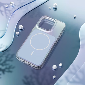 Etteri Hidden Pearl чехол для iPhone 12 / 12 Pro 6,1'' голубой