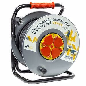 Extension Cord ar Reel 50m, 4 sockets, 3x2.5mm2