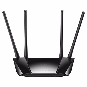 CUDY LT400 EU bezvadu maršrutētājs Wi-Fi 300 Mbps 2.4 GHz 4G LTE SIM melns