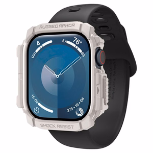 Maciņš SPIGEN RUGGED ARMOR APPLE WATCH 10 (46 MM) bēšs