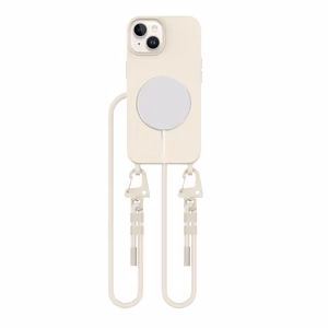 Tech-Protect MagNecklace MagSafe iPhone 14 apvalks - bēša