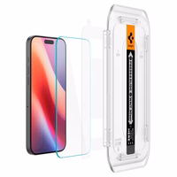 Spigen Glas.tR EZ Fit Aizsargstikls iPhone 16 Pro / 17 / 17 Pro - 2 gab.