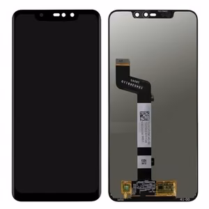 LCD displejs saderīgs ar Xiaomi Redmi Note 6 Pro melns HQ