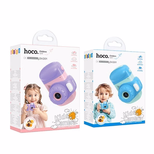 Digitālā bērnu kamera Hoco 2MP 2,4" Full HD DV201 rozā