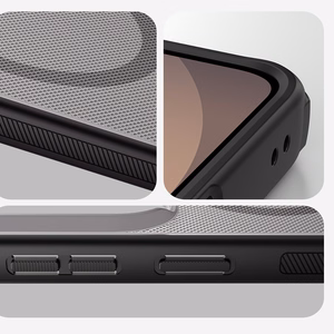 Nillkin Super Frosted Shield Pro magnētiskais MagSafe saderīgs maciņš priekš Samsung Galaxy S26 Ultra caurspīdīgi melns