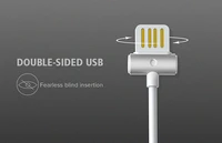 REMAX kabelis Waist Drum RC-082m - USB uz Micro USB - pelēks