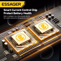 Automašīnas Lādētājs Essager "Rui Mini" Melns 30W (1xPD / 1xQC3.0)