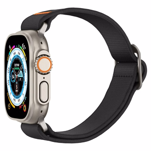 Spigen Fit Lite Ultra siksniņa Apple Watch 4/5/6/7/8/9/SE/Ultra (42/44/45/49 mm) - melns