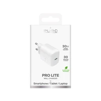 Puro PROLITE 30W sienas lādētājs USB-C - balts