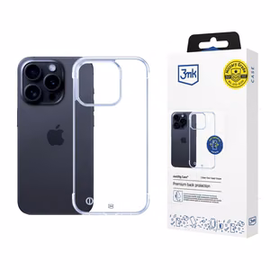 3mk Just20g Caurspīdīgs apvalks Apple iPhone 15 Pro - caurspīdīgs