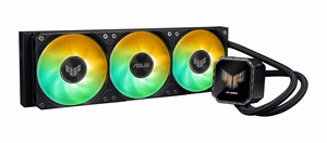 ASUS TUF Gaming LC III 360 ARGB LCD procesora visintegrētais šķidruma dzesētājs 12 cm melns 1 gab.