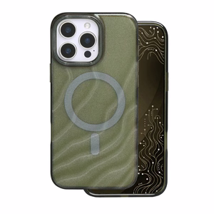 „Tecto Shield Desert Mag“ vāciņš modelim iPhone 16 Pro Max 6,9", tumši olīvzaļš