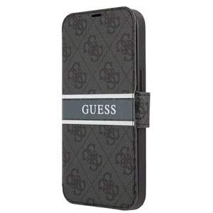 Guess GUBKP13L4GDGR atvāžamais maciņš iPhone 13 Pro / 13 6,1" 4G Stripe – pelēks