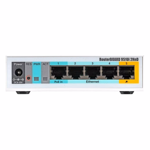 Piekļuves punkts MIKROTIK RB951UI-2HND 5 porti