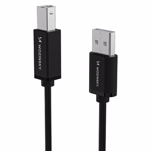 Wozinsky WKDDY3S USB-B - USB-A 480Mb/s kabelis 2m - melns