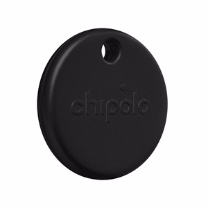 Chipolo POP – Bluetooth Tracker with Replaceable Battery for iOS & Android, Black