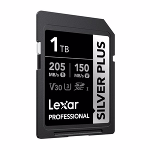 Lexar Professional Silver Plus SDXC 1TB atmiņas karte