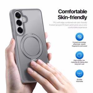 Korpuss Dux Ducis Yind Magnētiskais statīvs Samsung S942 S26 pelēks