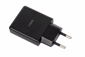 iBOX C-43 Slim GaN PD30W sienas lādētājs, melns