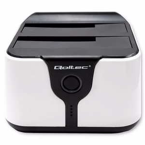 Qoltec 50309 HDD/SSD 2.5" 3.5" Dokstacija SATA III USB 3.0 5Gb/s Klonēšana