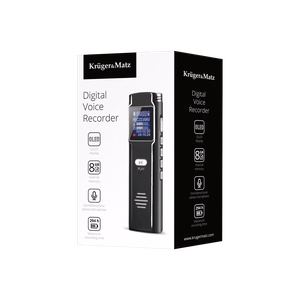 Kruger&Matz digitālais diktofons, 8 GB