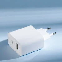 Xiaomi ceļojumu lādētājs Combo ātrais lādētājs USB-A / USB-C 33W PD balts (BHR4996GL)