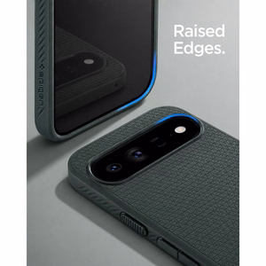 Spigen Liquid Air Mag MagSafe maciņš modelim Google Pixel 11 – krāsa: tumši zaļa