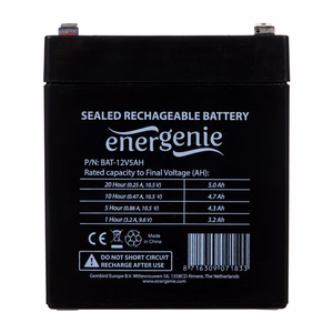 EnerGenie Rechargeable battery 12 V 5 AH for UPS BAT-12V5AH