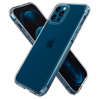 Spigen Ultra Hybrid apvalks viedtālrunim iPhone 12 / 12 Pro - Skaidrs