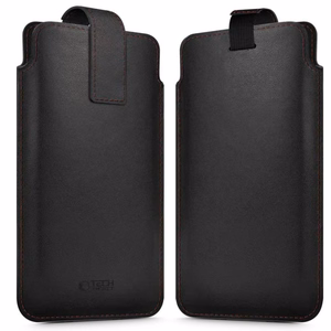 Tech-Protect SM65 viedtālruņa apvalks 6.0–6.9" viedtālruņiem - melns un sarkans