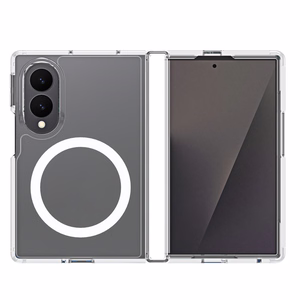 Ar MagSafe saderīgs DUX DUCIS CLIN MAG maciņš SAMSUNG Z Fold 8 Wide, caurspīdīgs