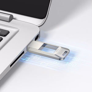 Флешка 32ГБ USB 3.0 (USB A) Hoco UD16 никель