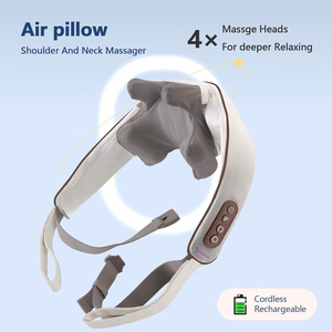 Shiatsu kakla masāžas ierīce ar sildīšanas funkciju Reach KN01