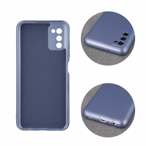 Metallic чехол для Samsung Galaxy A35 5G голубой