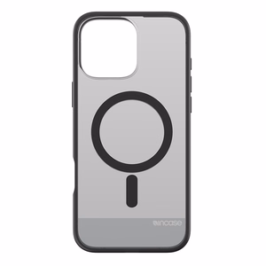 Incase Slim Case vāciņš ar MagSafe iPhone 16 Pro Max tālrunim, caurspīdīgs melnā krāsā