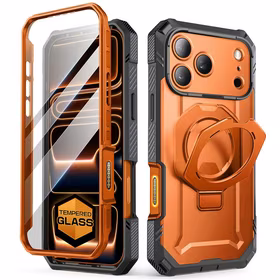 SUPCASE UB GRIP PRO MAG MAGSAFE IPHONE 17 PRO MAX caurspīdīgs/koraļļu