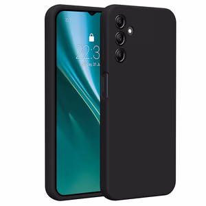 Silikona apvalks Etteri - Samsung Galaxy A14 melns