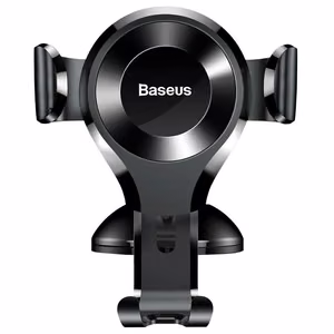 Baseus Osculum SUYL-XP01 gravitācijas auto tālruņa turētājs, melns