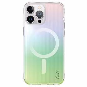 Uniq Coehl Linear Magnētiskais uzlādes viedtālruņa apvalks iPhone 15 Pro Max - varavīksnes