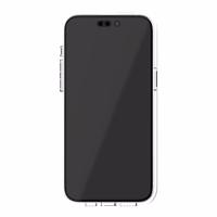 Ugly Rubber Pure viedtālruņa apvalks iPhone 12 / 12 Pro 6,1" caurspīdīgs