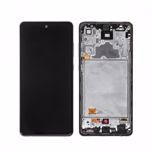 LCD дисплей для Samsung A725 A72 с рамкой / Awesome Black / HQ