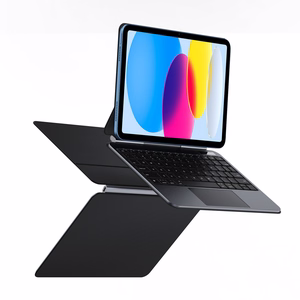 Dux Ducis MK sērijas tastatūras maciņš iPad 10" (2022) / iPad 11" (2025), melns