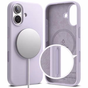 Ringke Silikona Magnētiskais viedtālruņa apvalks iPhone 17 - Violets