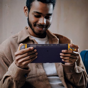 Spigen Nano Pop apvalks Nintendo Switch 2 konsolei - tumši zils