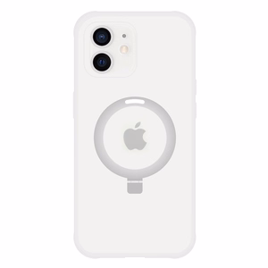 Tel Protect Burvīgais MagSafe ar statīvu apvalks viedtālrunim Iphone 11 sudrabains