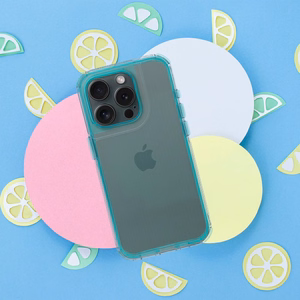 MATRIX CLEAR viedtālruņa apvalks IPHONE 14 mentola zaļš